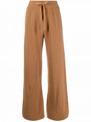 Pantaloni baggy Nanushka marrone