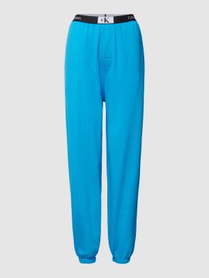 Spodnie sportowe Calvin Klein Underwear niebieskie