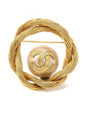 Brošňa Chanel Pre-owned - Zlato