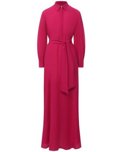 Шелковое платье Kiton, розовое