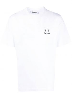 T-shirt con stampa Etudes bianco