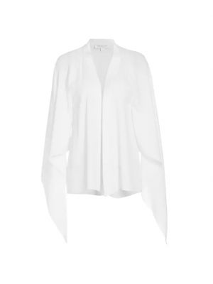 Шелковая блузка Michael Kors Collection белая