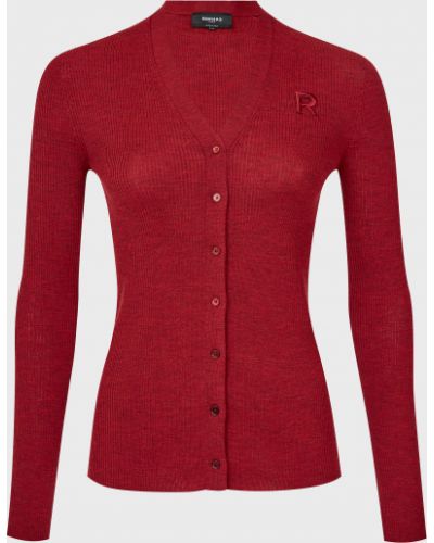 Бордовый свитер Rochas