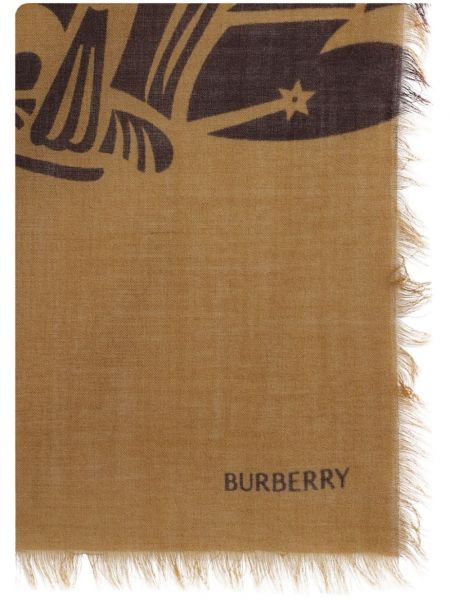 Şal Burberry kahverengi