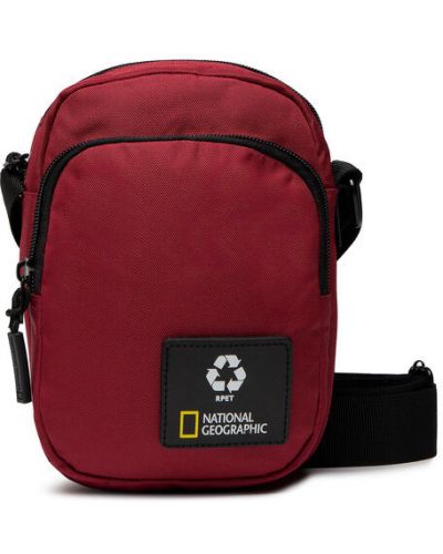Crossbody táska National Geographic piros