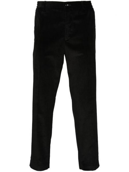 Панталон от рипсено кадифе Tagliatore черно