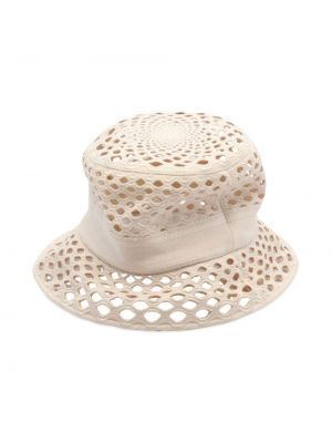 Tīkliņa cepure Christian Dior balts