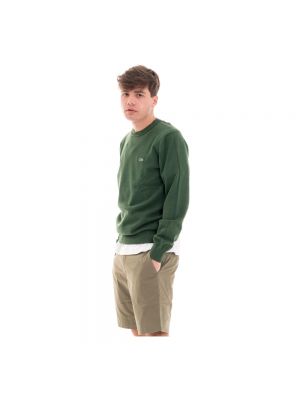 Pullover mit rundem ausschnitt Lacoste grün