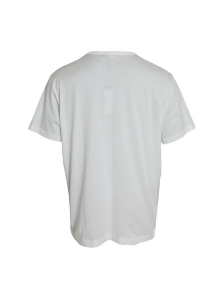 Camiseta de algodón Dolce & Gabbana blanco
