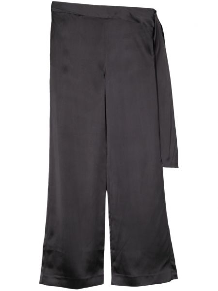 Pantalon en satin Stine Goya noir