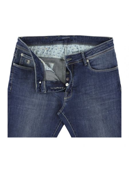 Skinny jeans Atelier Noterman blau