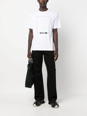 Bavlněné tričko s potiskem Karl Lagerfeld