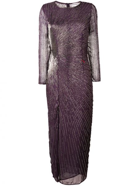 Vestido de cóctel Giacobino violeta