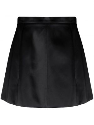 Σατέν φούστα mini Patou μαύρο