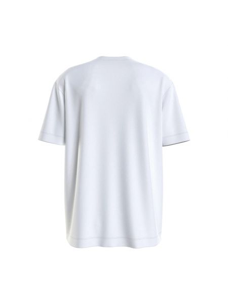 T-shirt mit kurzen ärmeln Calvin Klein weiß