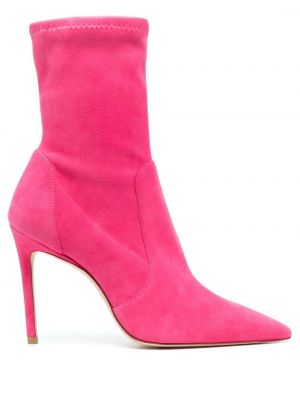 Обувки до глезена Stuart Weitzman розово