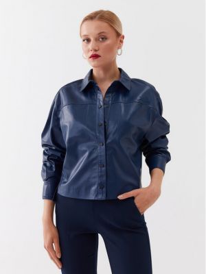 Marškiniai Karl Lagerfeld mėlyna