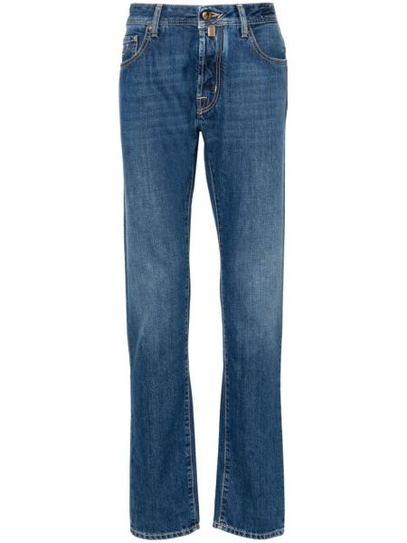 Slim fit skinny jeans Jacob Cohën blau