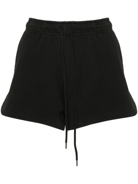 Shorts aus baumwoll mit print Pinko schwarz