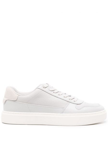 Læder sneakers Calvin Klein grå