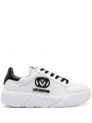 Sneakersy na platformie Love Moschino