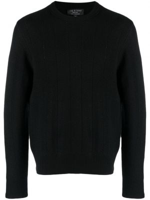Sweter z kaszmiru w jodełkę Rag & Bone