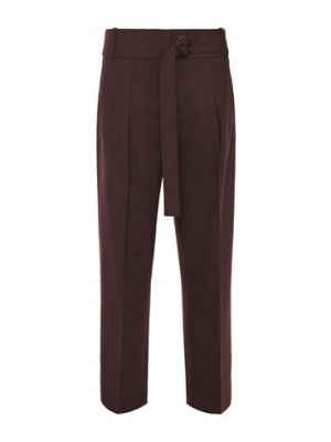 Pantalones de lana Victoria Victoria Beckham violeta