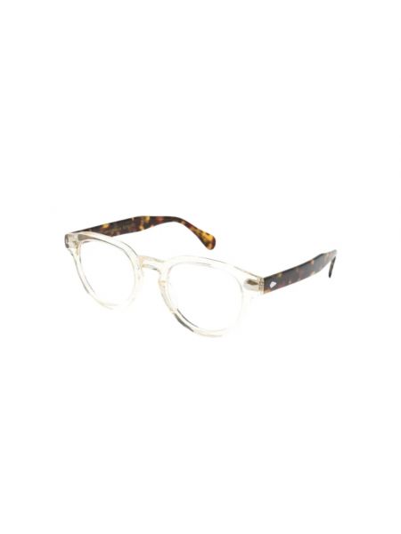 Okulary korekcyjne Moscot brązowe