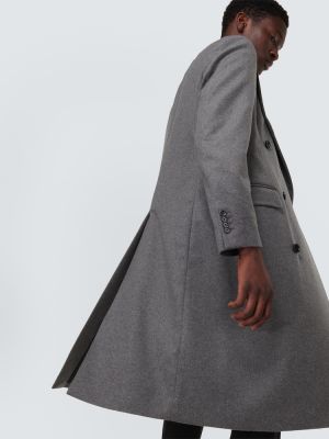 Kašmírový kabát Lardini šedý