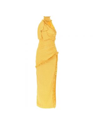 Sukienka Alessandra Rich żółta