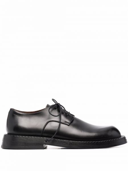 Scarpe oxford con tacco con tacco basso Marsèll nero