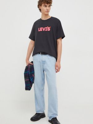 Pamučna košulja bootcut Levi's® plava