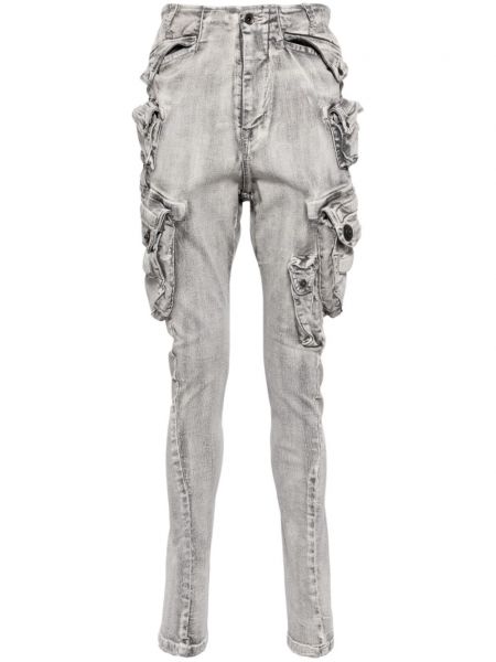 Pantalon en coton Julius gris