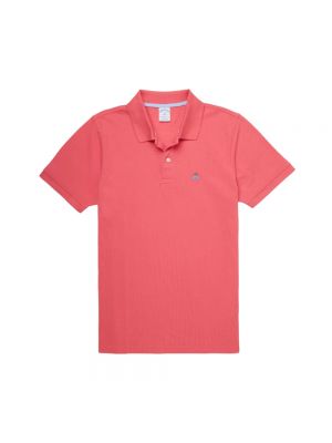 Polo slim avec manches courtes Brooks Brothers rose