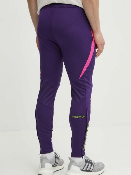 Спортивные штаны Adidas Performance фиолетовые