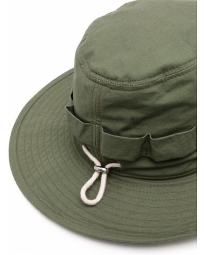 Sombrero con cordones Jil Sander verde