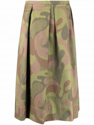 Plisované sukně Marni zelené