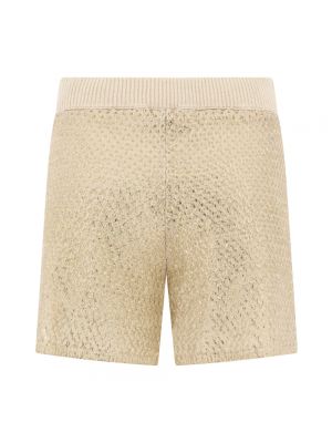 Pantalones cortos calados Peserico beige