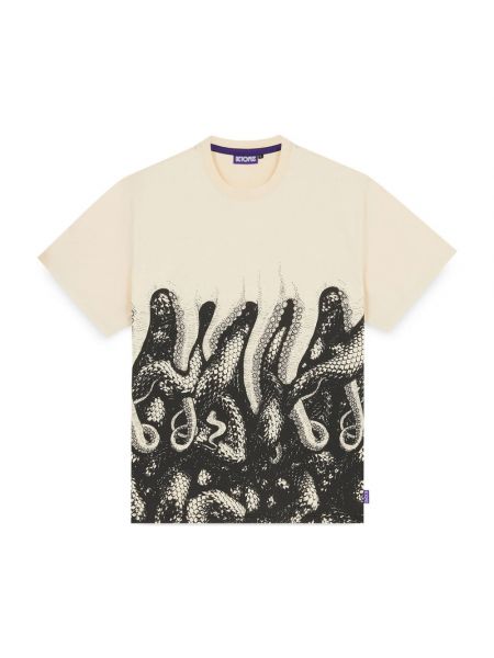 T-shirt Octopus beige