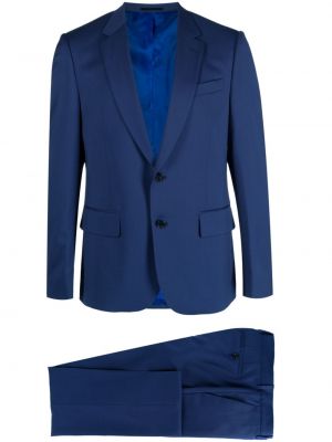 Gyapjú öltöny Paul Smith kék