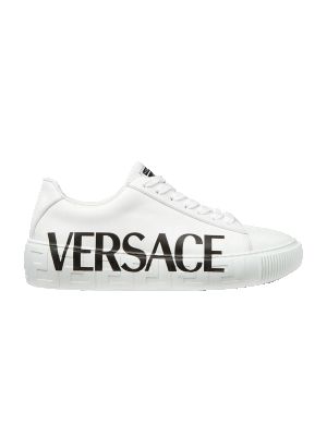 Низкие кроссовки Versace белые