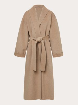 Abrigo de lana By Malene Birger marrón