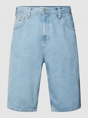 Szorty jeansowe relaxed fit z kieszeniami Tommy Jeans niebieskie