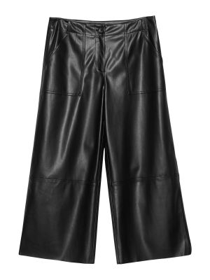 Pantaloni culottes Someday negru