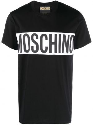 T-shirt Moschino svart