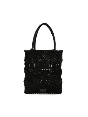 Nakupovalna torba Lauren Ralph Lauren črna