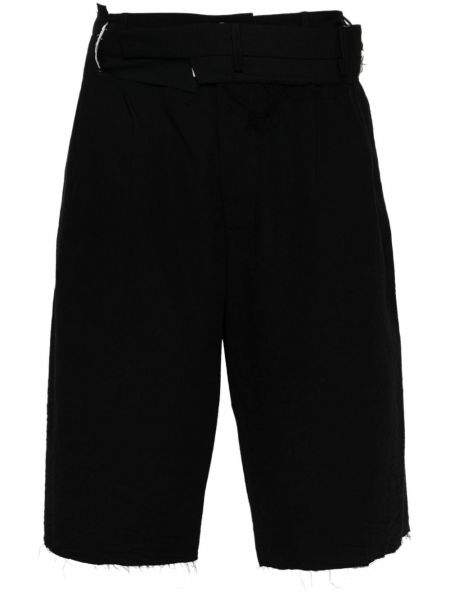 Volnene bermuda kratke hlače Magliano črna
