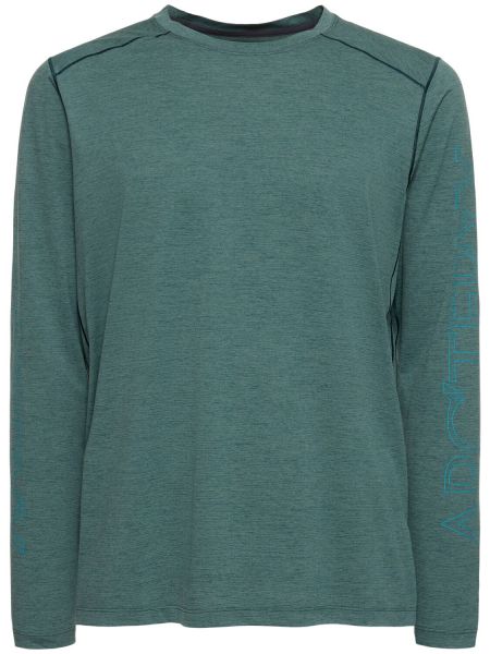 Camiseta de manga larga manga larga Arc'teryx verde