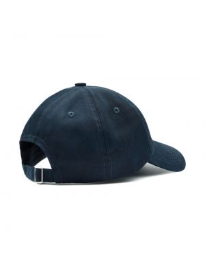 Haftowana czapka z daszkiem bawełniana Sporty And Rich niebieska