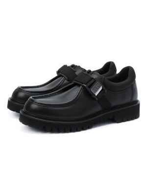 Кожаные ботинки Valentino черные